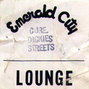 The Cure Live @ Emerald City&nbsp;(10/04/1980)