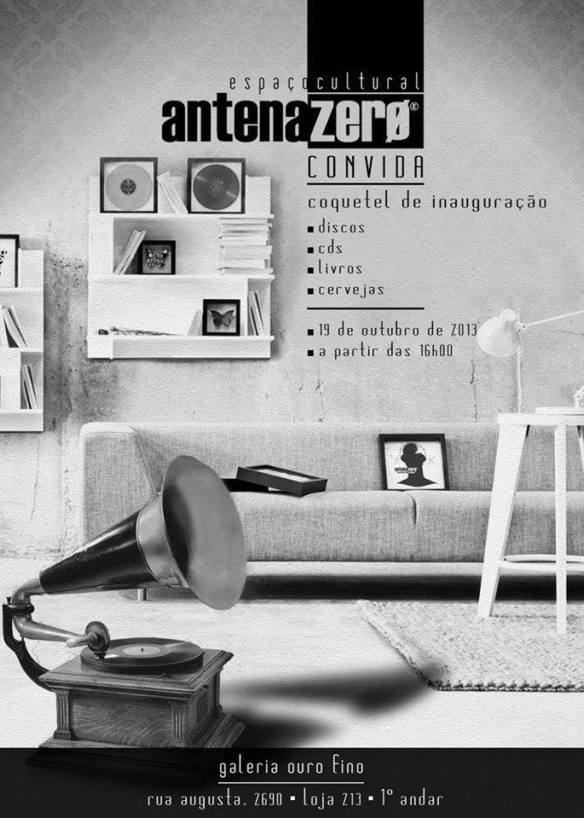 Convite: Inauguração do Espaço Cultural Antena Zero