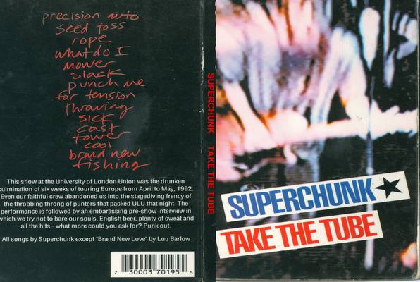 Vídeo – Superchunk Live @ University Of London Union (Take The Tube /&nbsp;1992)